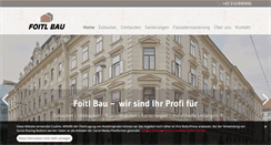 Desktop Screenshot of foitl-bau.at