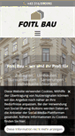 Mobile Screenshot of foitl-bau.at